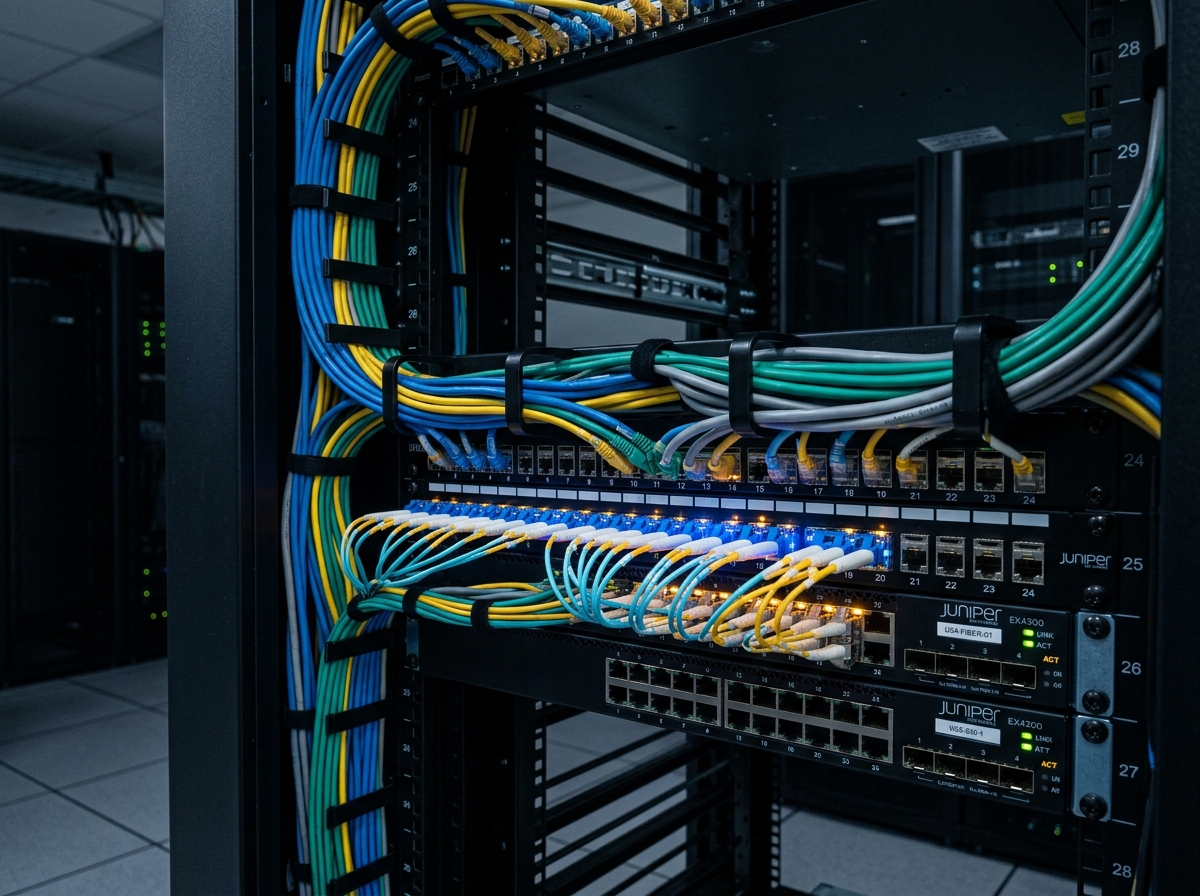 Cabeamento Estruturado e Racks de Servidores